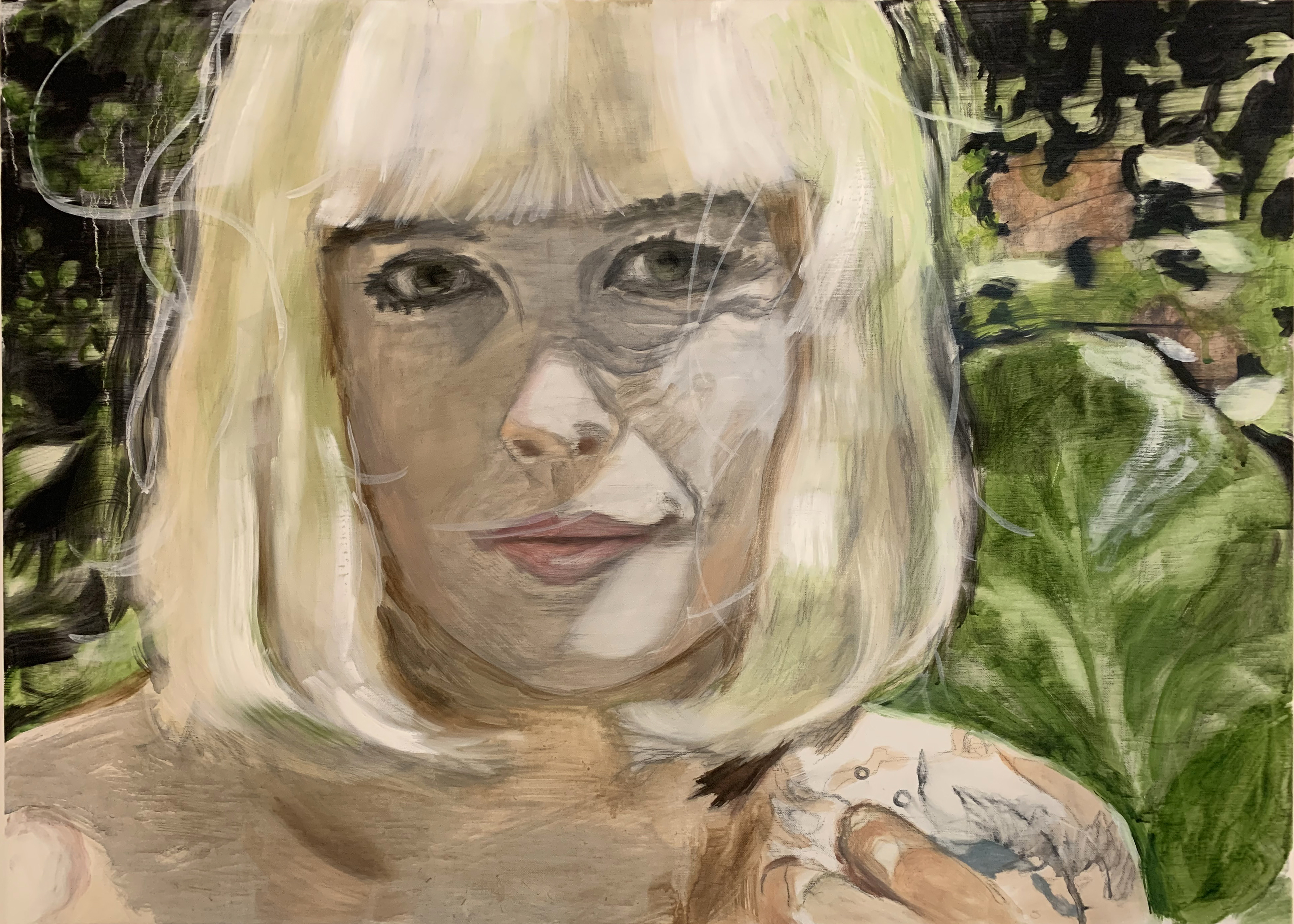 TanjaSelzer_Paradise_2020_50x70_oilonlinen